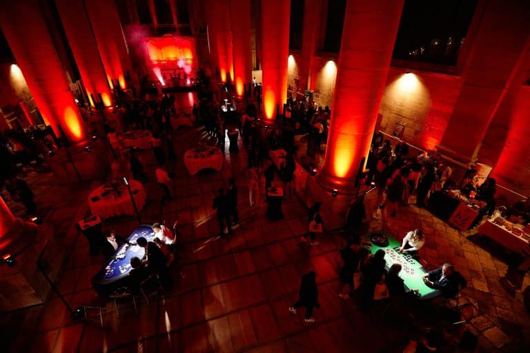 Table de roulette LORENTS — animation casino événement Wellpharma à Nancy
