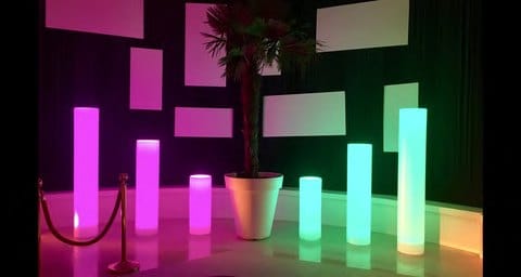 Colonne lumineuse Fluo