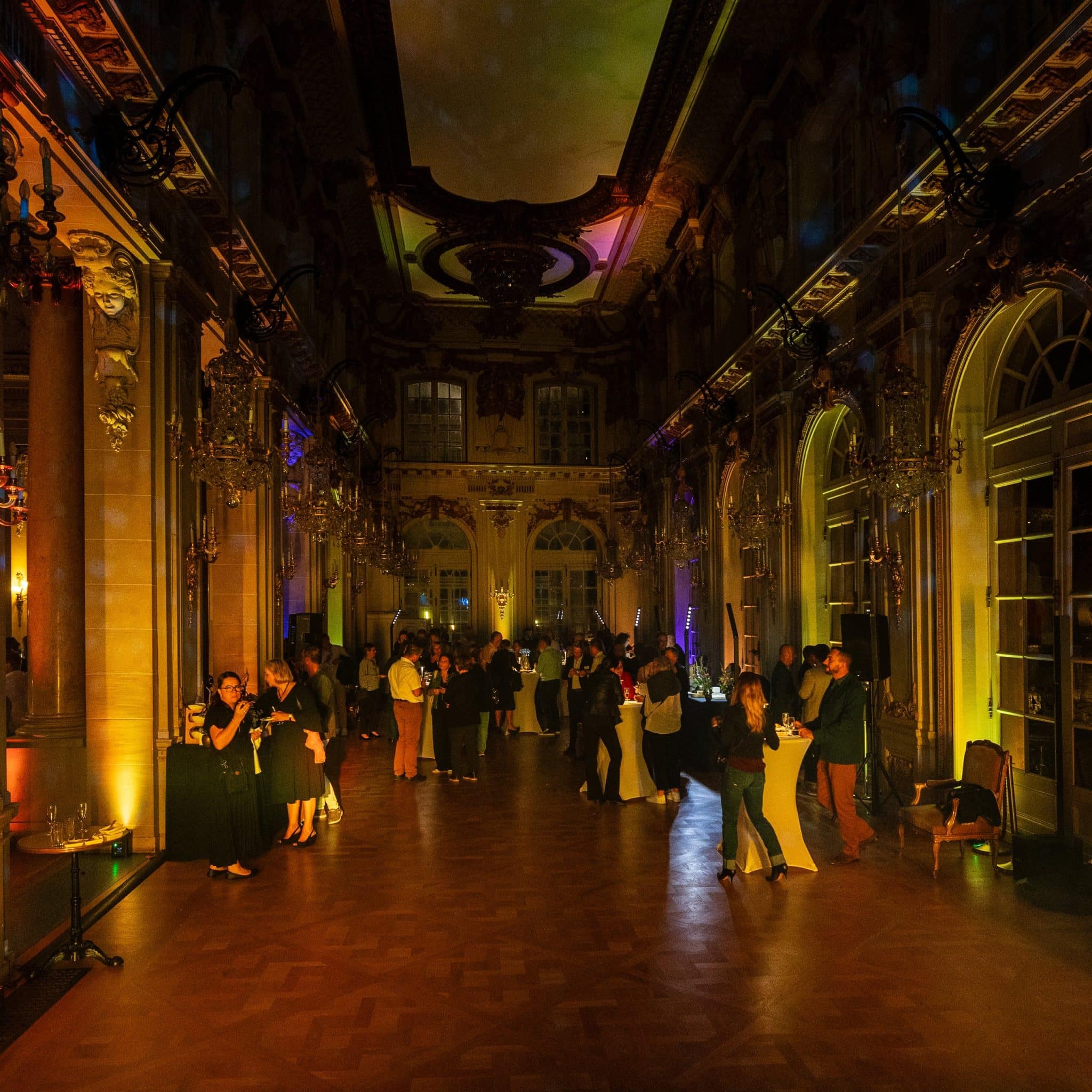 Le grand foyer en ambre — Opéra National de Lorraine