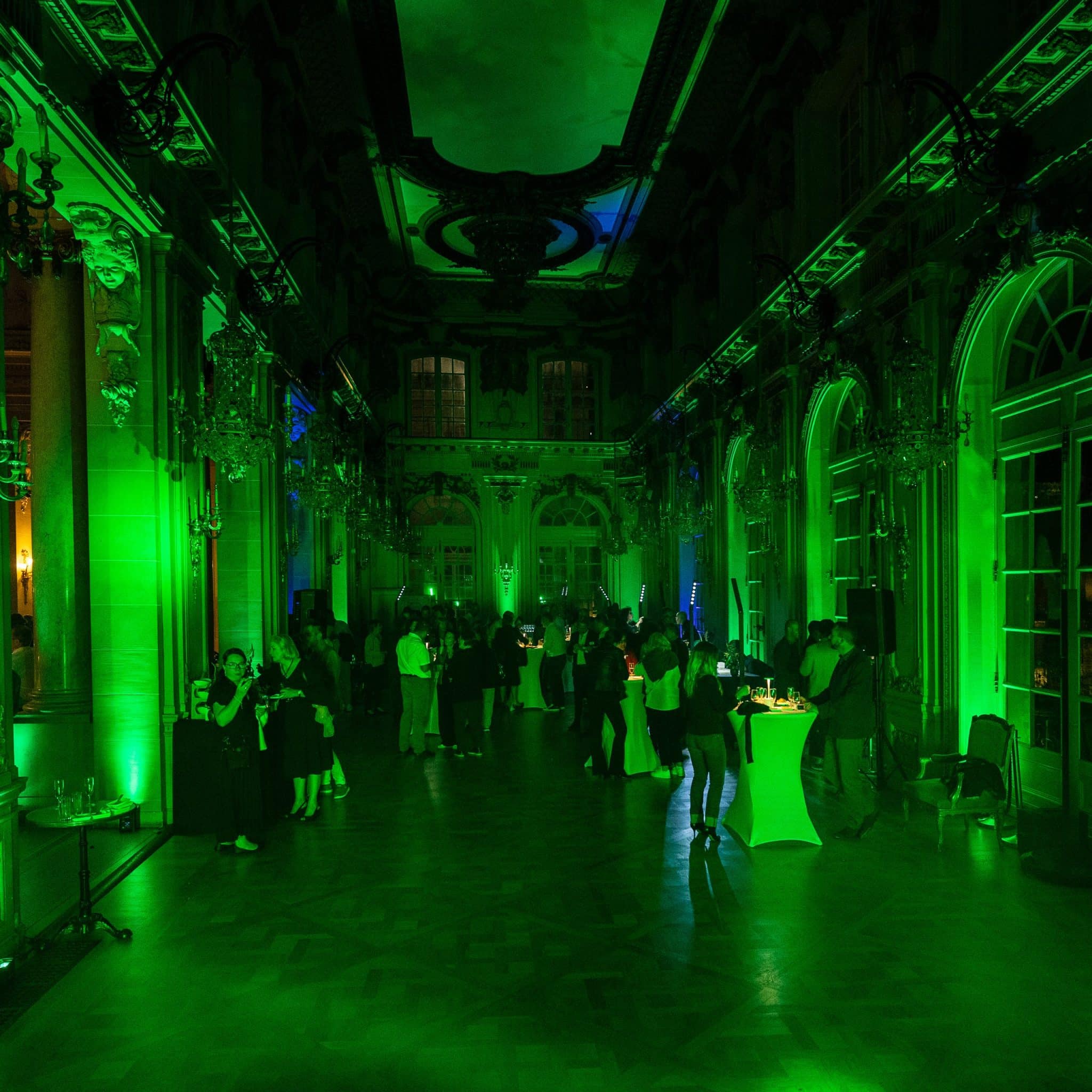 Le grand foyer en vert — Opéra National de Lorraine