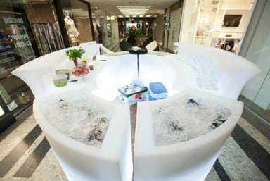 Vasque lumineuse Ice Bar