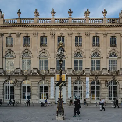 Façade de l'Opéra national de Lorraine sur la place Stanislas