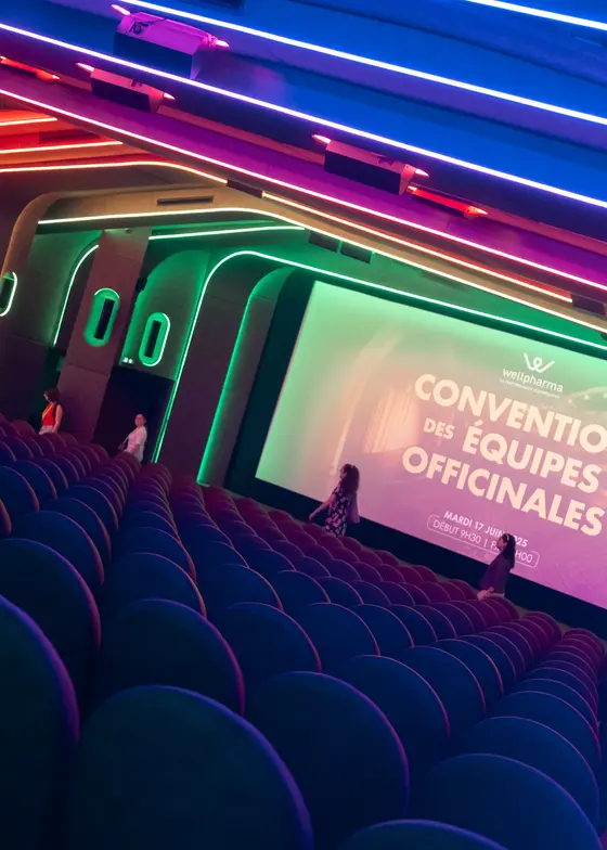 Convention des équipes officinales Wellpharma au Grand Rex